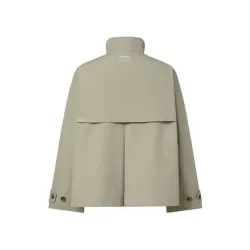 Chaqueta mujer Ecoalf beige ligera | Diseño limpio actual