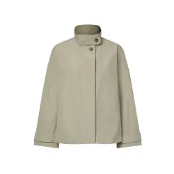 Chaqueta mujer Ecoalf beige ligera | Diseño limpio actual