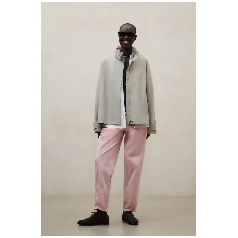 Chaqueta mujer Ecoalf beige ligera | Diseño limpio actual