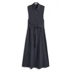 Vestido largo marino Ecoalf Chiara mujer