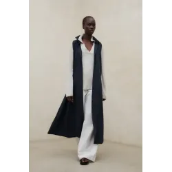 Vestido largo marino Ecoalf Chiara mujer