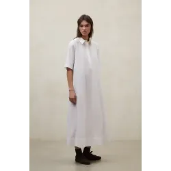 Vestido blanco Ecoalf mujer | Minimalismo que funciona