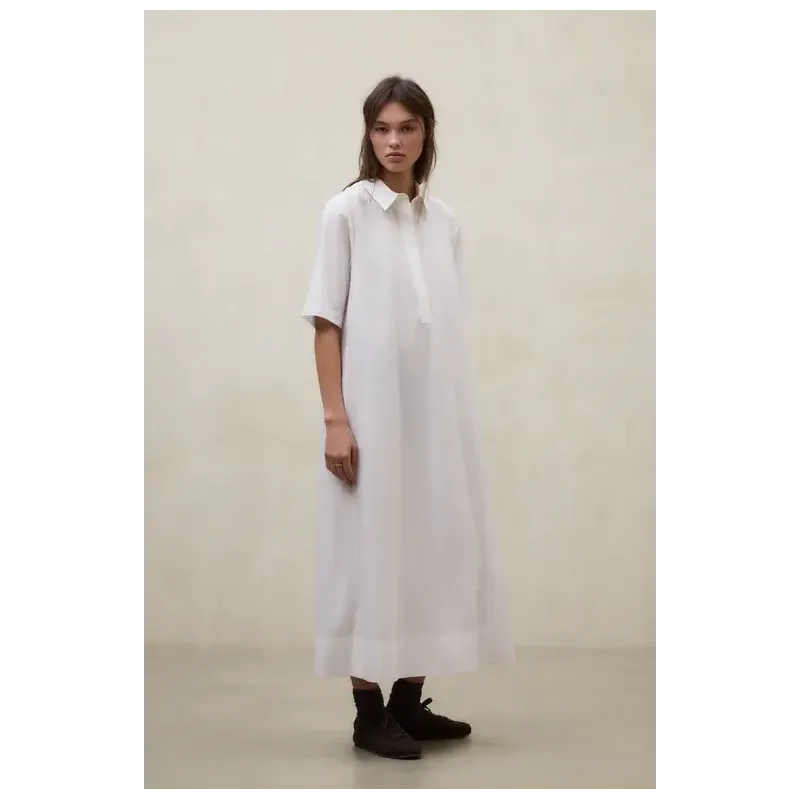 Vestido blanco Ecoalf mujer | Minimalismo que funciona