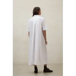 Vestido blanco Ecoalf mujer | Minimalismo que funciona