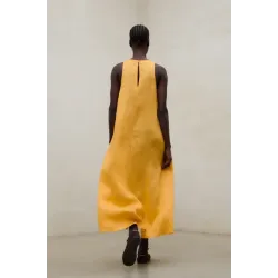 Vestido naranja Ecoalf mujer | Ligero, fluido y con carácter