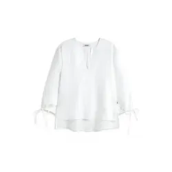 Camisa lino blanca Ecoalf | Ligera, natural y con estilo