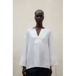 Camisa lino blanca Ecoalf | Ligera, natural y con estilo