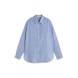 Camisa rayas azul Ecoalf | Ligera, versátil y natural