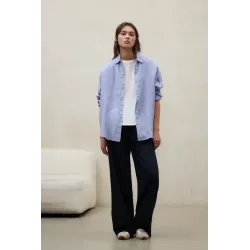 Camisa rayas azul Ecoalf | Ligera, versátil y natural