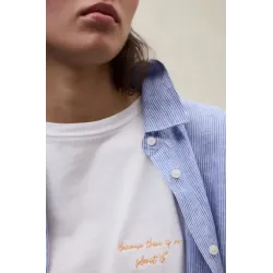 Camisa rayas azul Ecoalf | Ligera, versátil y natural