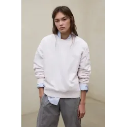 Sudadera Ecoalf rosa claro | Cómoda y versátil