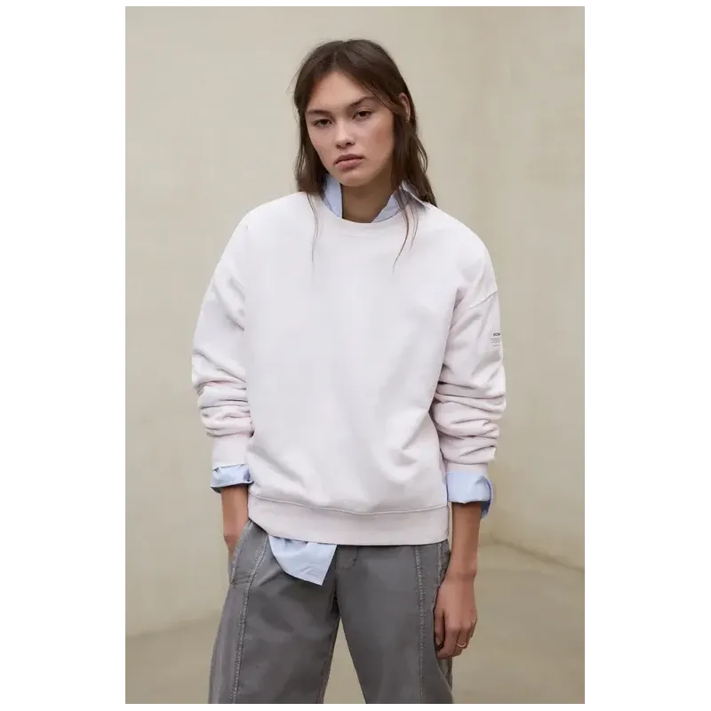Sudadera Ecoalf rosa claro | Cómoda y versátil