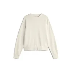 Sudadera beige Ecoalf mujer | Confort y estilo sencillo