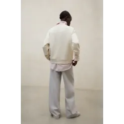 Sudadera beige Ecoalf mujer | Confort y estilo sencillo