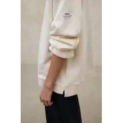 Sudadera Ecoalf mujer color claro | Cómoda y fácil de combinar