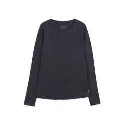 Camiseta manga larga azul marino Ecoalf mujer | Uso diario