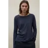 Camiseta manga larga azul marino Ecoalf mujer | Uso diario