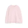 Sudadera rosa Ecoalf mujer | Diseño limpio y cómodo