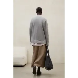 Sudadera gris Ecoalf mujer | Esencia Eolo