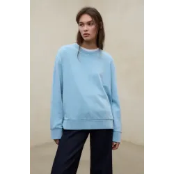 Sudadera azul claro Ecoalf mujer | Compra fácil