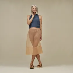 Sandalias UGG camel mujer en ante con velcro y suela resistente