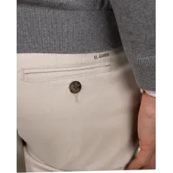 Pantalón chino beige El Ganso hombre | Básico elegante