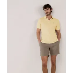 Polo piqué amarillo El Ganso | Clásico actualizado