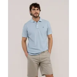 Polo celeste El Ganso | Corte limpio