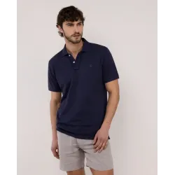 Polo azul marino El Ganso | Clásico para hombre