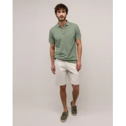 Polo verde El Ganso piqué | Estilo limpio y versátil