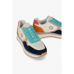 ZAPATILLAS CERVINO marino/mostaza