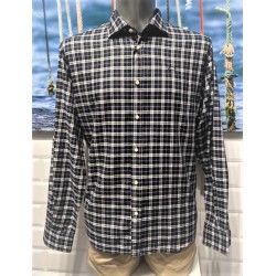 CAMISA CUADROS MARINO/VERDE/BLANCO EOLO