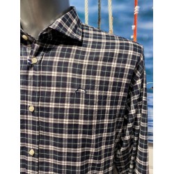 CAMISA CUADROS MARINO/VERDE/BLANCO EOLO