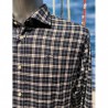 CAMISA CUADROS MARINO/VERDE/BLANCO EOLO