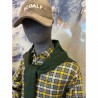 Camisa cuadros verde/amarillo EOLO