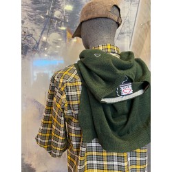 Camisa cuadros verde/amarillo EOLO
