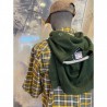Camisa cuadros verde/amarillo EOLO