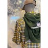 Camisa cuadros verde/amarillo EOLO