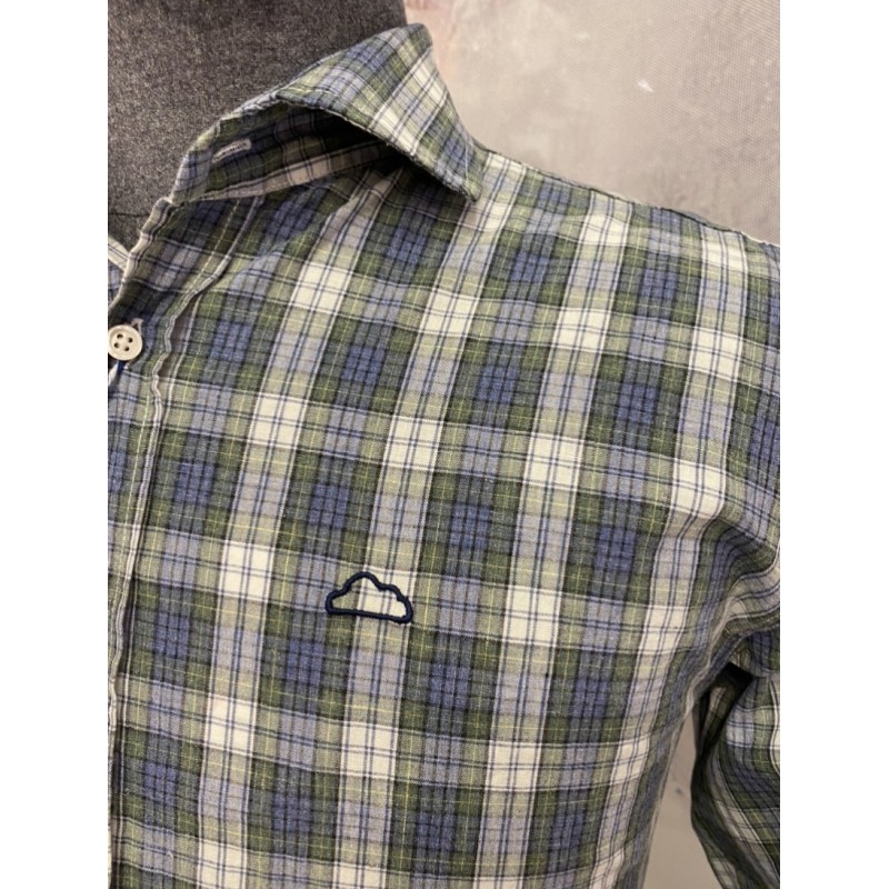 Camisa cuadros azul y verde hombre | Estilo fácil de combinar