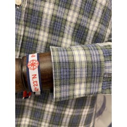 Camisa cuadros azul y verde hombre | Estilo fácil de combinar