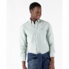 camisa oxford verde el ganso