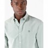 camisa oxford verde el ganso