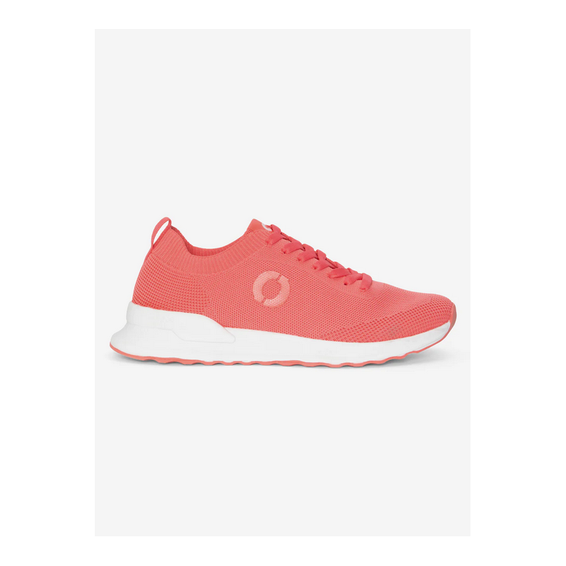 Zapatillas ECOALF Prince Knit coral | Huella de Carbono Más Baja