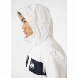 Parka de navegar blanca Helly Hansen