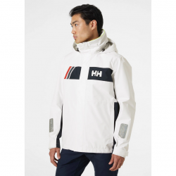 Parka de navegar blanca Helly Hansen