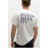 CAMISETA SUSTANO BLANCA ECOALF