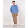 Camisa de lino polera azul celeste El Ganso hombre | Estilo veraniego
