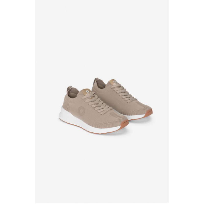 Zapatillas ECOALF Knit Beige | Tejido Reciclado y Diseño Sostenible