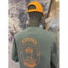 SUDADERA KHAKI/NARANJA EOLO SANXENXO