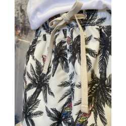 Bañador Hombre Tropical con Loros y Palmeras | Eolo Swimwear